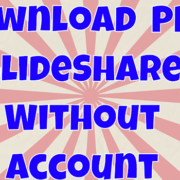 slideshare download ppt