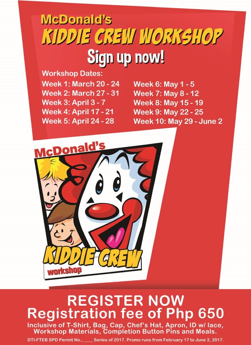 Mommy Des Celebrate Summer Fun With McDonald’s Kiddie Crew