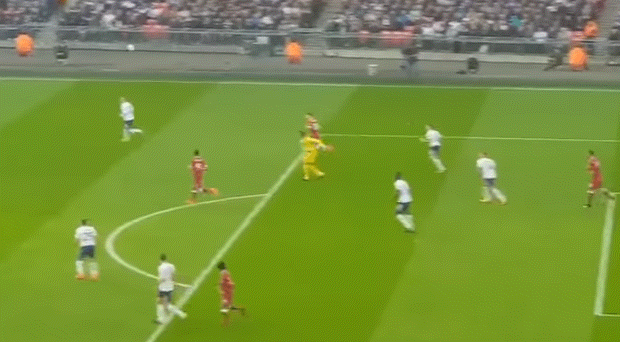 흥민이 첫골 직캠버전.GIF(소리없쥬) | 인스티즈