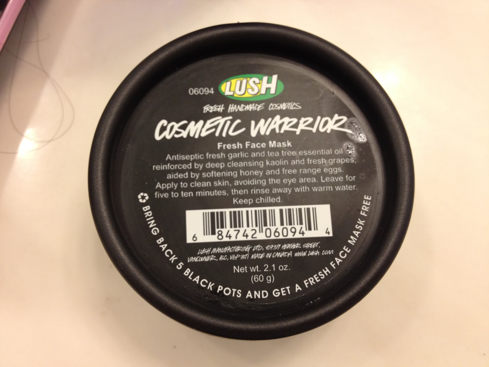 Blog Lush Fresh Face Mask Cosmetic Warrior Review