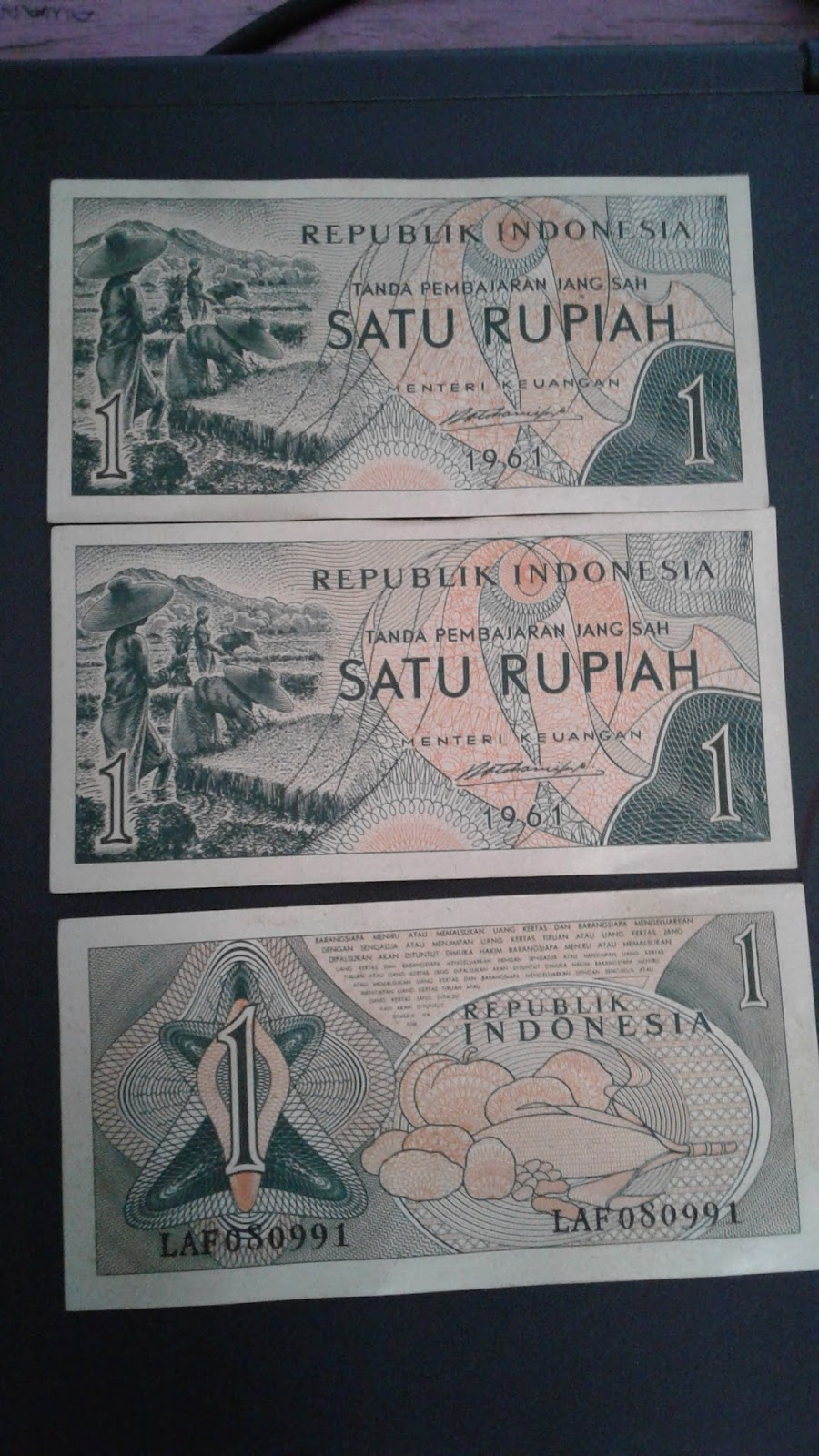 Uang Kertas Kuno, dari Satu ke Sepuluh Ribu