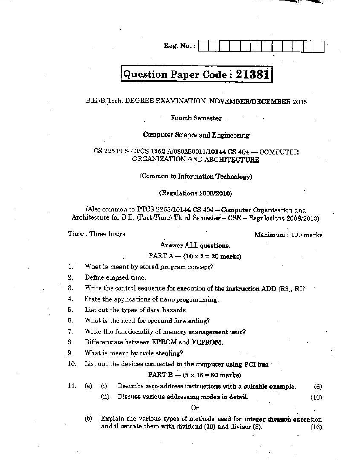 Essay about computer organization and architecture image