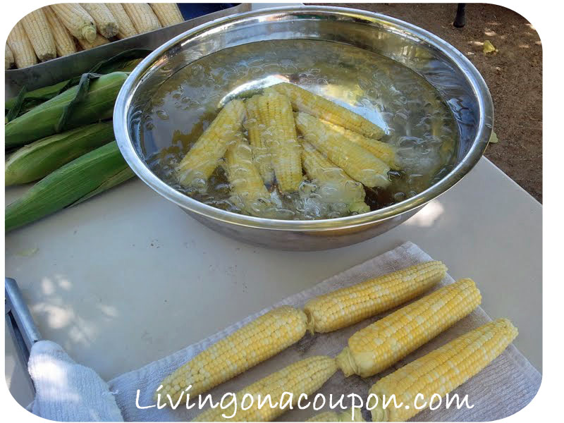Living on a Coupon HOW TO FREEZE FRESH CORN