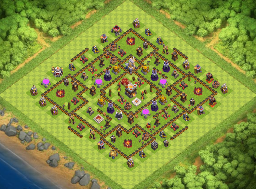 Maps for Clash of Clans