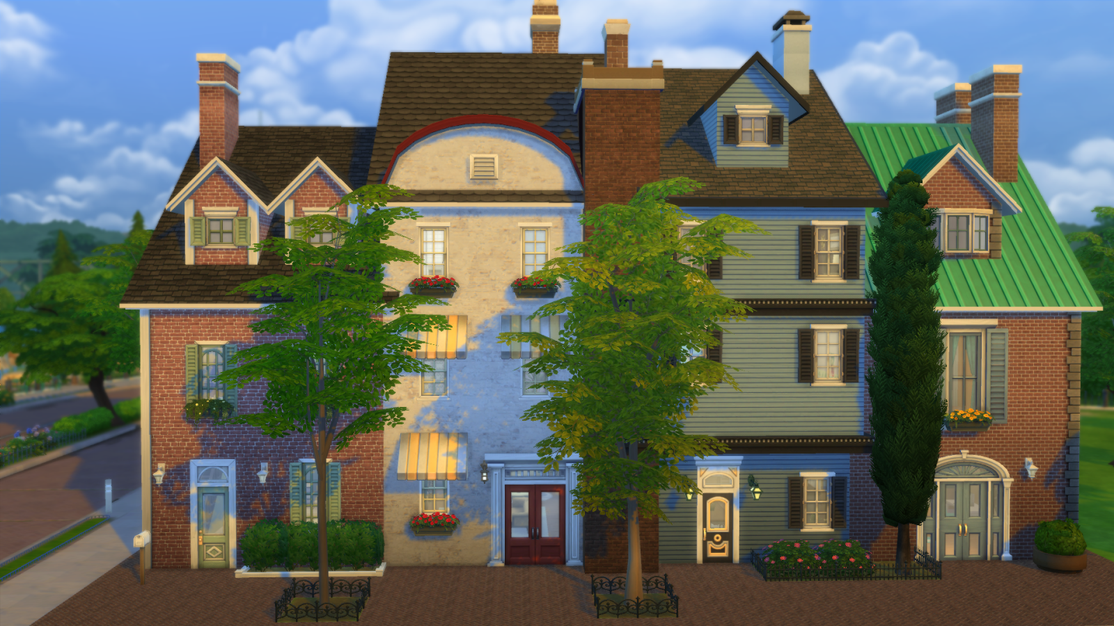 Sims 4 как построить многоквартирный дом