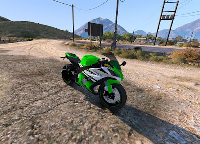 MOD GTA V - MOTOR KEREN KAWASAKI NINJA ZX 10 R | Mod GTA V