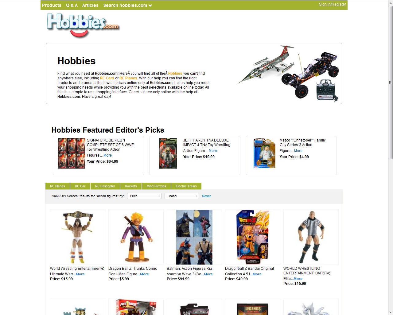 Go Figure (Toy Reviews) Online Store Promotion