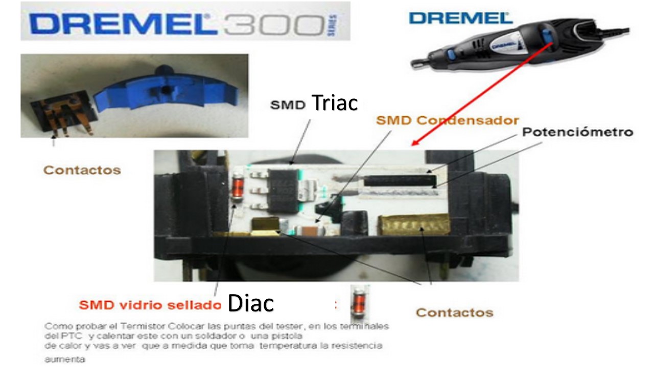 circuito electrico dremel 3000