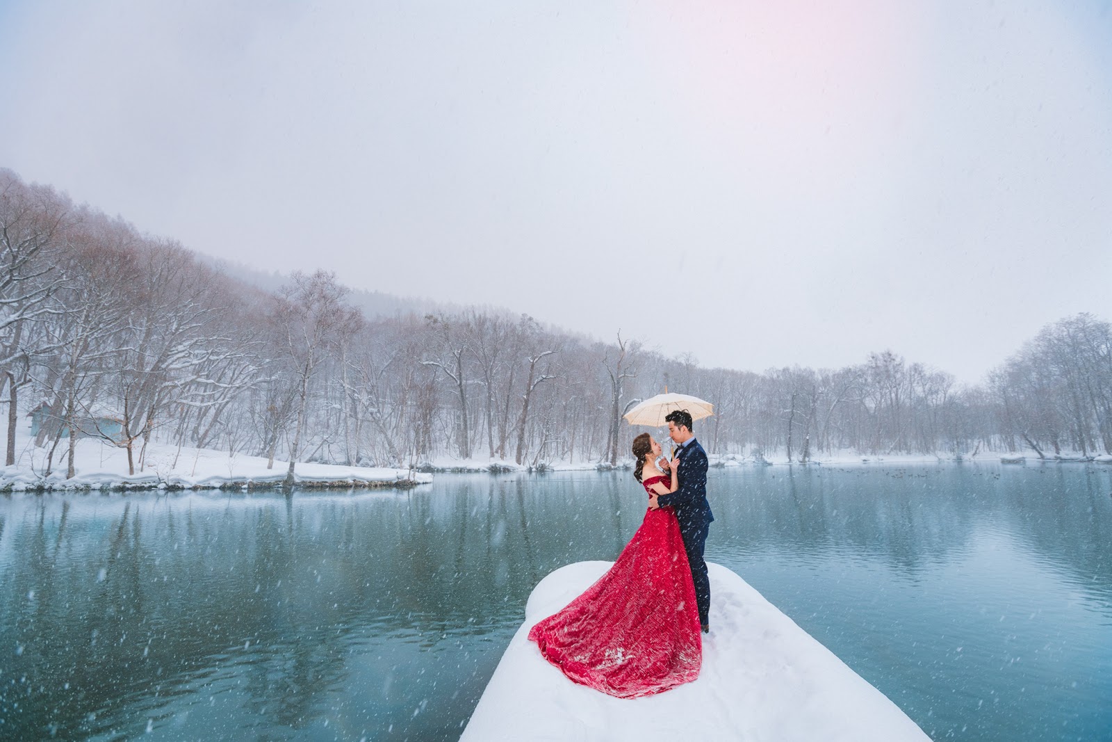 [北海道雪國婚紗] 日本海外婚紗 世界最美的北海道雪景婚紗 台北海外婚紗推薦 瑪朵婚紗