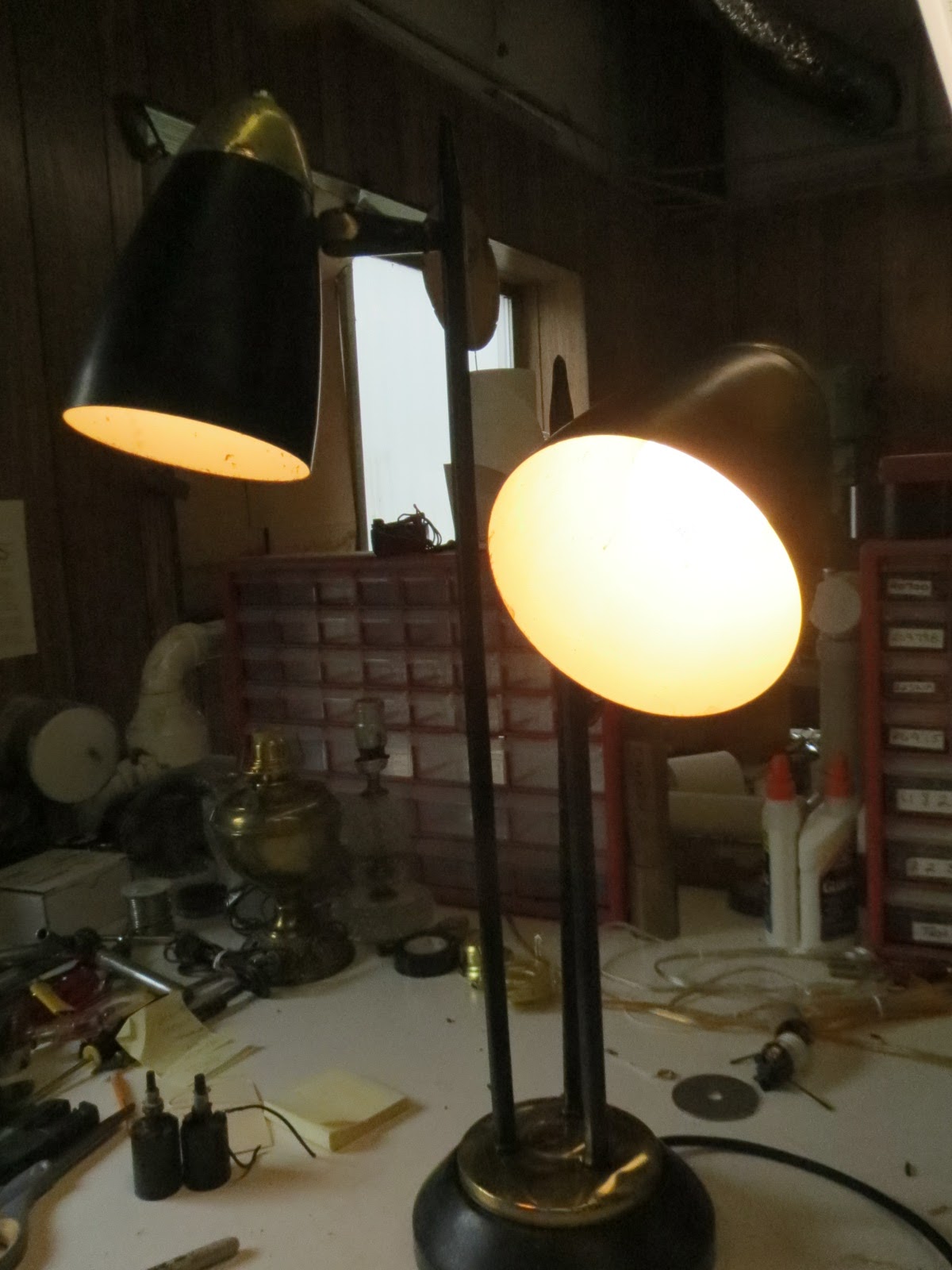 Lamp Parts and Repair Lamp Doctor MidCentury Table Lamp Rewired and