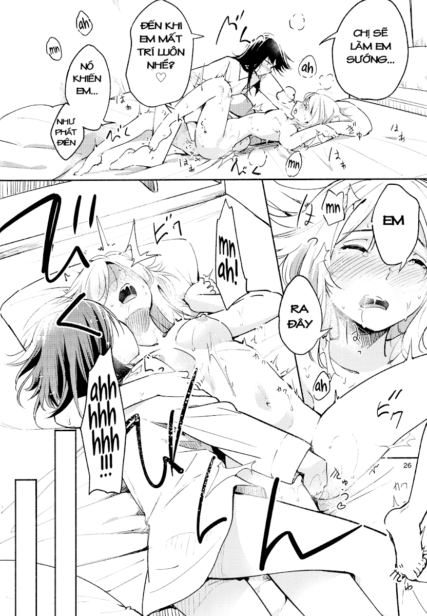 HentaiVN.net - Ảnh 27 - Tuyển tập Yuri Oneshot - Chap 93: A Room Without Shiori Invitation