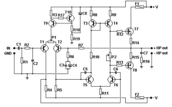100W Mosfet Power Amplifier Circuit Image - Home Wiring Diagram