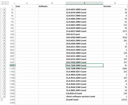 Reporting Outlook Client Versions Using Log Parser | The EXPTA {blog}
