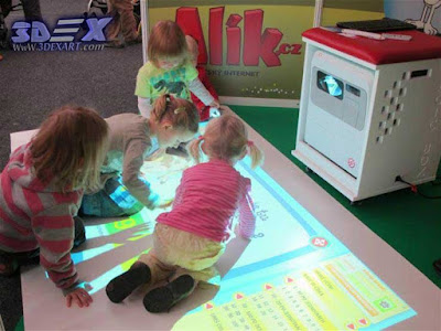 interactive floor projector, interactive games, live systems, interactive kids games