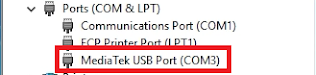 MediaTek USB Port