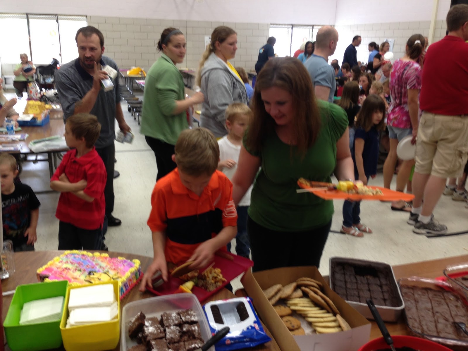 Mrs. Pilger's Kindergarten Family Potluck Picnic