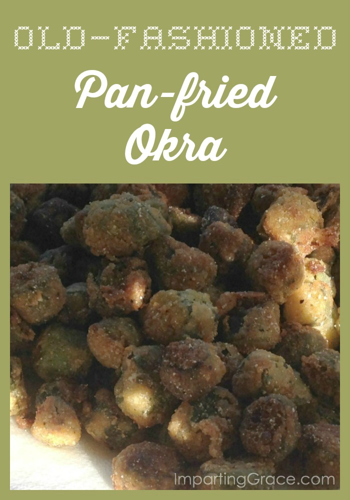 Fried okra
