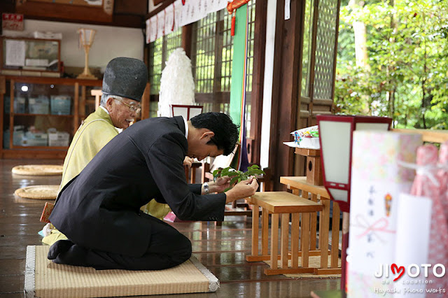 小泉神社お宮参り出張撮影