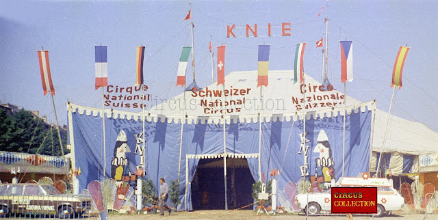 Cirque Knie 1971 Photo Hubert Tièche    Collection Philippe Ros 