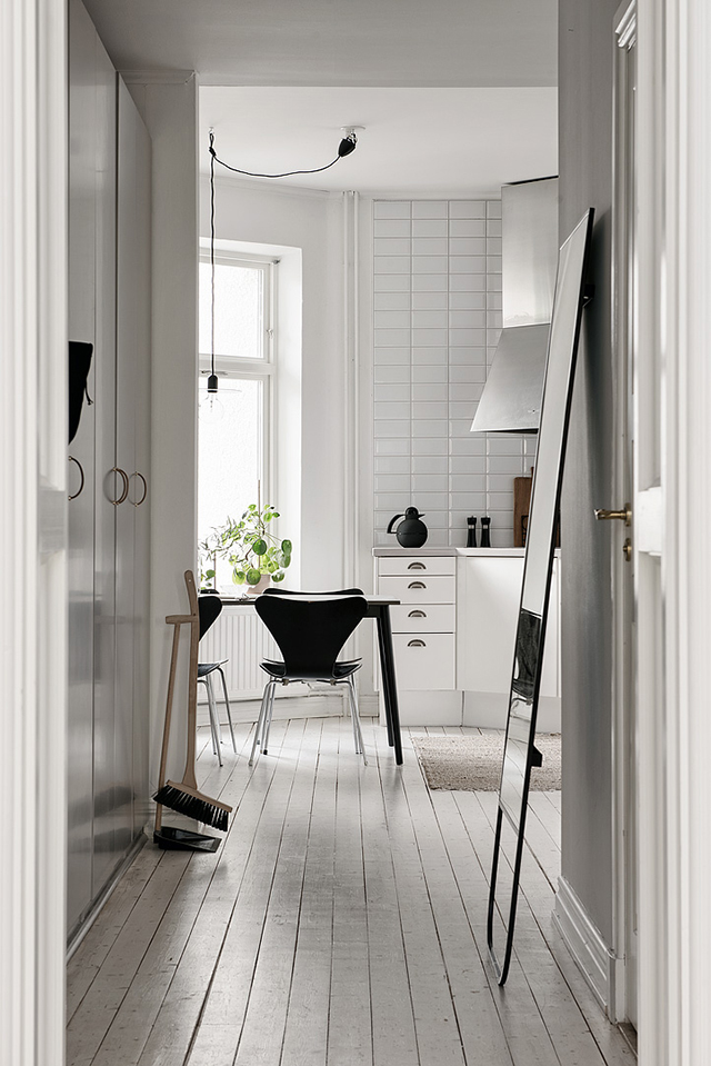 Homes to Inspire | Grey, White + Striped
