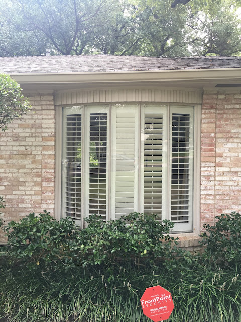 This steel casement window was typical of the 50's