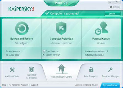 Kaspersky PURE 2.0 Kaspersky PURE 2.0
