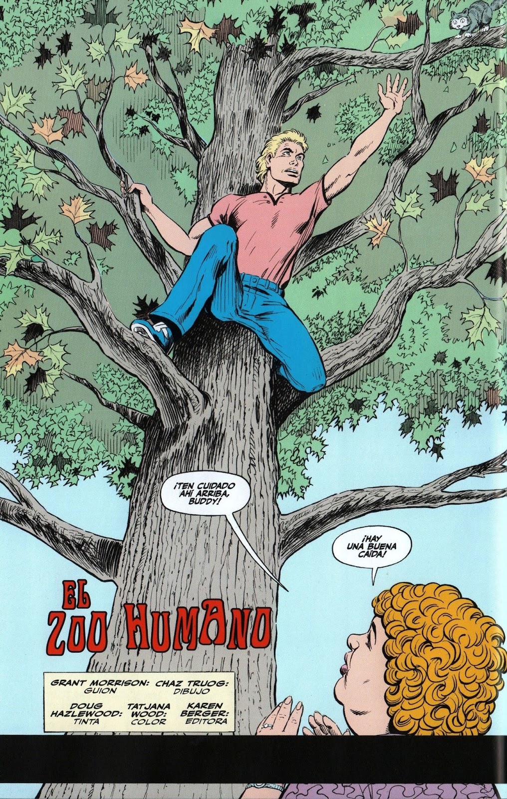 Galicia Comic Animal Man 1 Grant Morrison