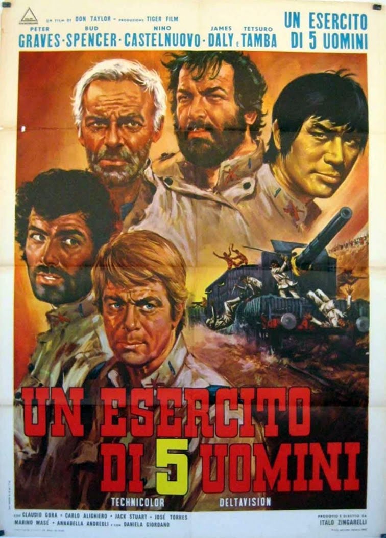 Un esercito di cinque uomini (Italia 1969)