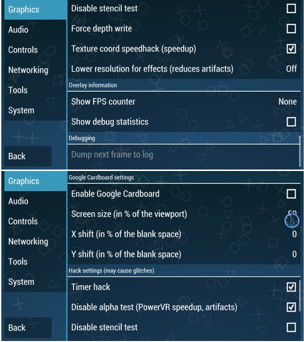 Best PPSSPP SETTINGS FOR ANDROID (PPSSPP V1.1.1.0) Hax4Us