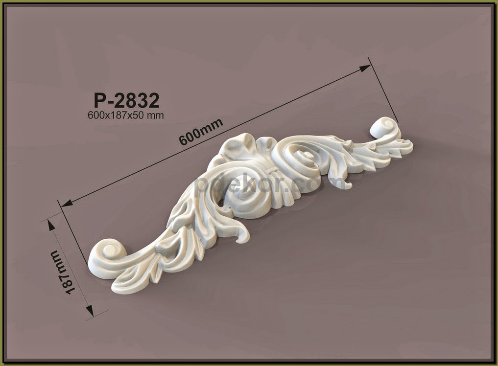 Polure Kapı Tacı Poliüretan Taç Modelleri