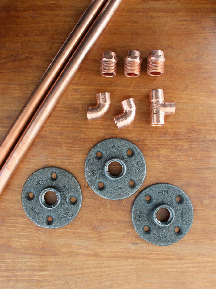 The Shingled House A Copper Pipe Drying Rack