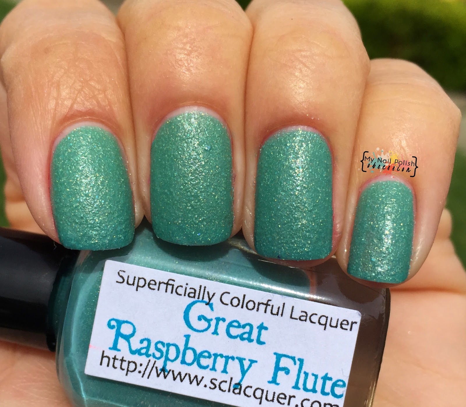 Superficially Colorful Lacquer Great Raspberry Flute
