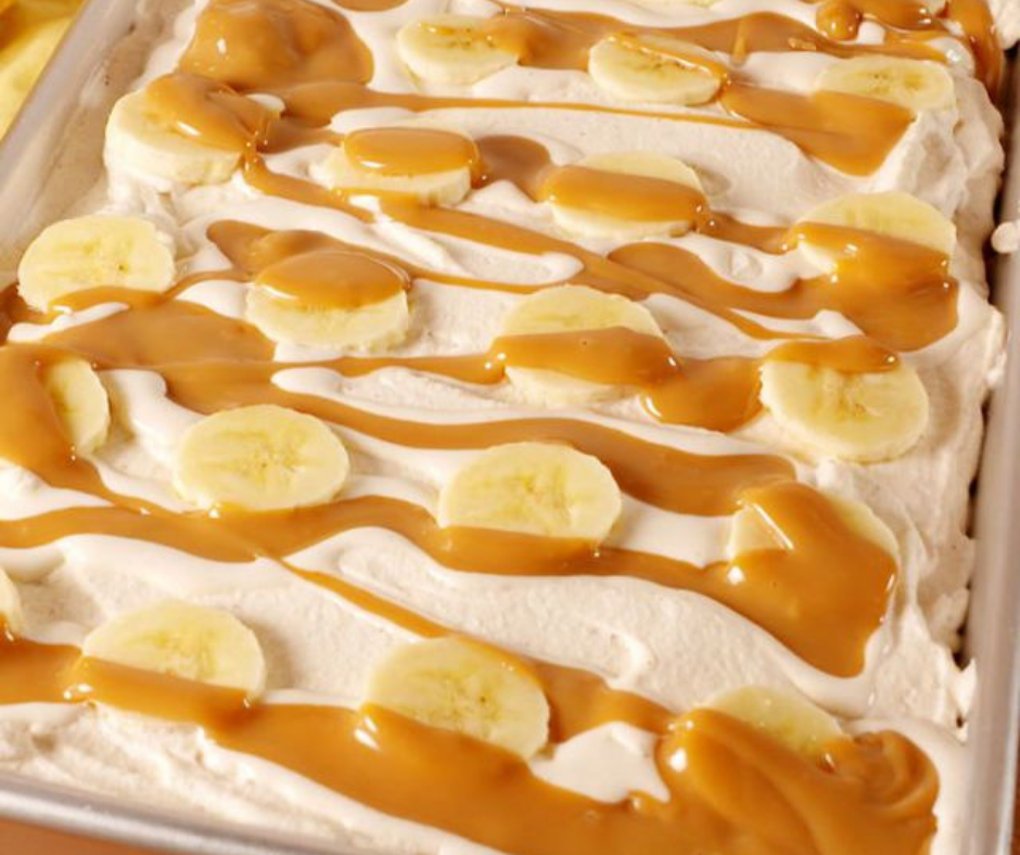 Banoffee Poke Cake - food-drink-recipes.com Banoffee Poke Cake - food-drink-recipes.com