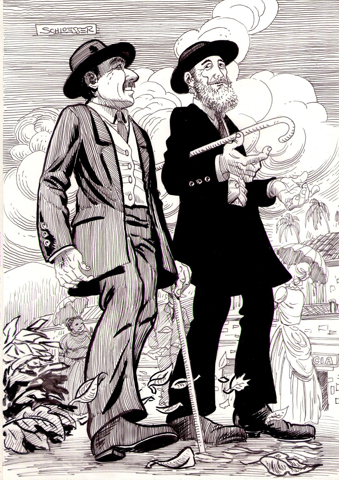 A ARTE DE EDUARDO SCHLOESSER MEMÓRIAS PÓSTUMAS DE BRÁS CUBAS ( 14 )