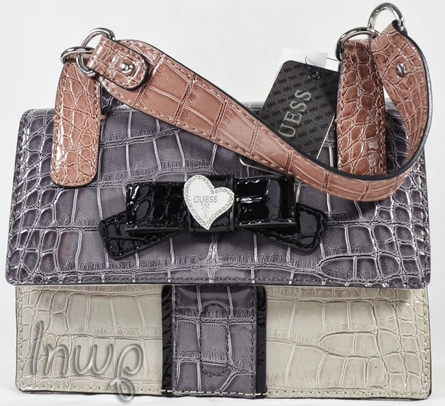 USA Boutique GUESS Heart Lock Satchel