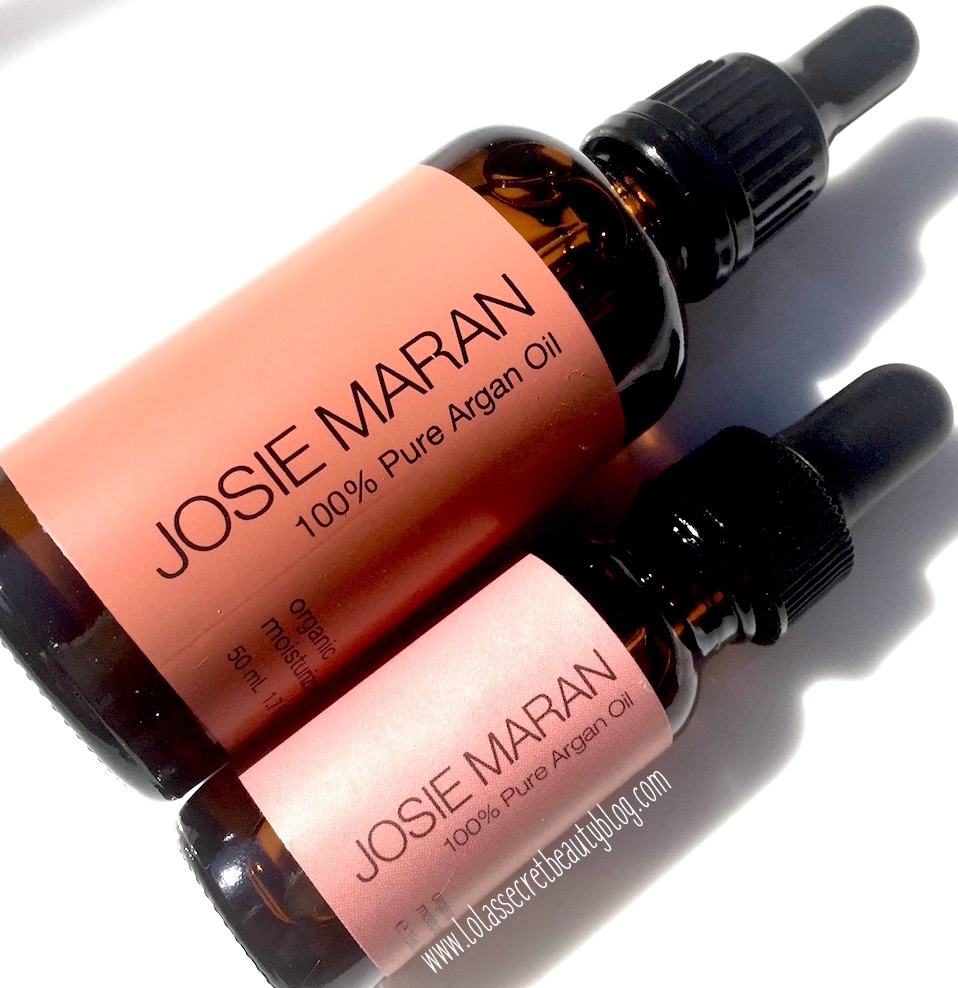 lola's secret beauty blog Josie Maran 100 Pure Argan Oil A