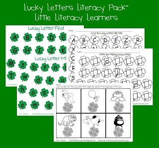 Little Literacy Learners Luck Letter Literacy Pack and MY BIRTHDAY!!