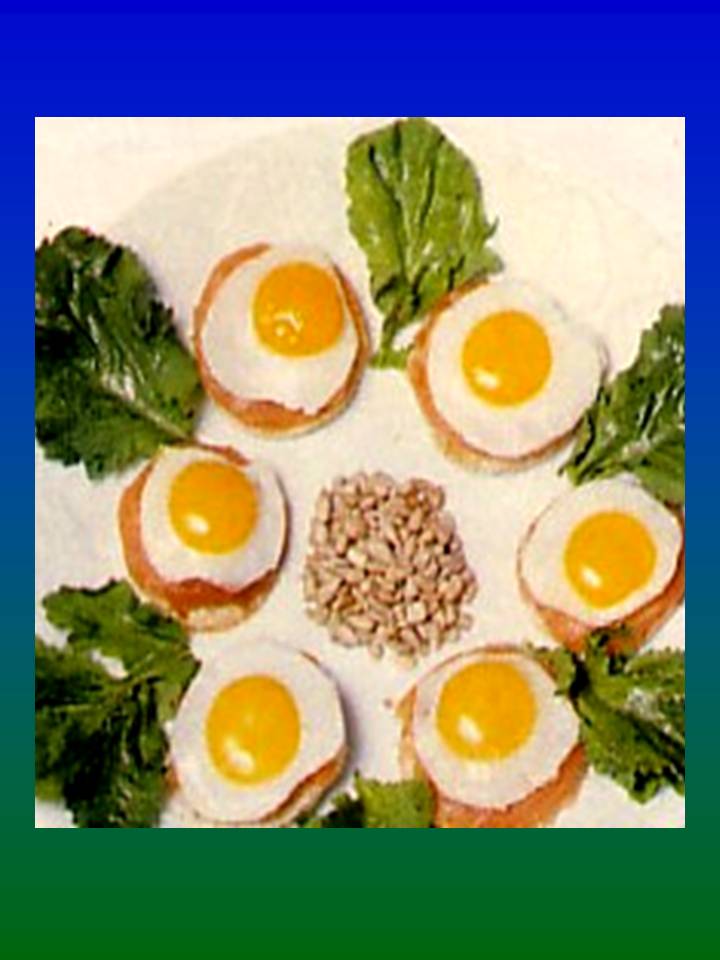 PA MOJAR PAN - PESCADOS Y MARISCOS: CANAPÉS DE SALMÓN Y HUEVOS DE