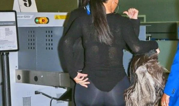 Έγδυσαν την Kim Kardashian στον έλεγχο του αεροδρομίου και τα είδαμε όλα! (ΦΩΤΟ)