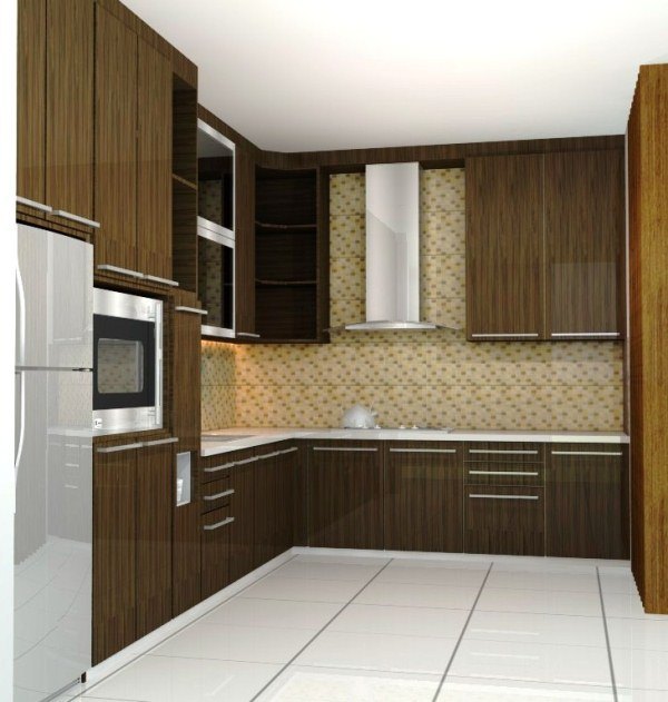 Jasa Arsitek Desain Bangun Desain Pantry Minimalis modern