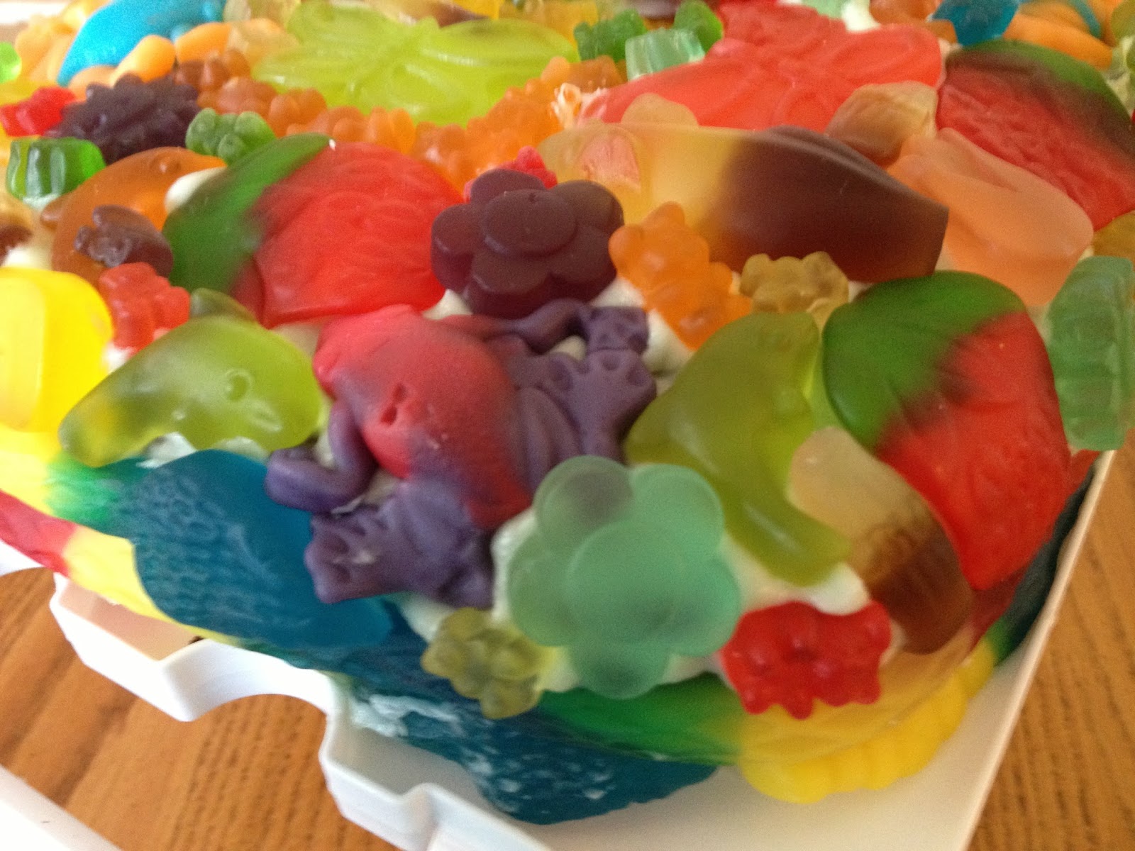 Engineering the Taste Gummy Birthday Cake