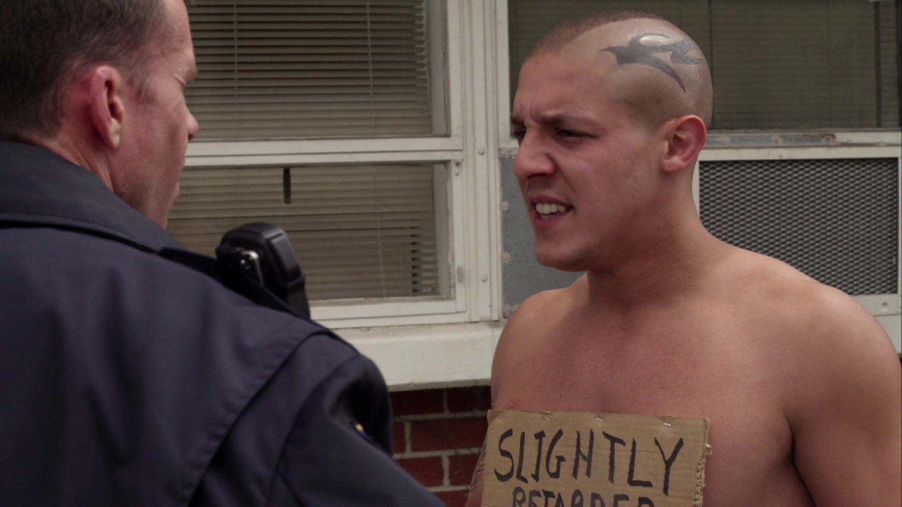 Theo Rossi nude in Sons Of Anarchy 1-03 "Fun Town" .