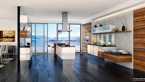 Modern Kitchen Ideas with White Appliances