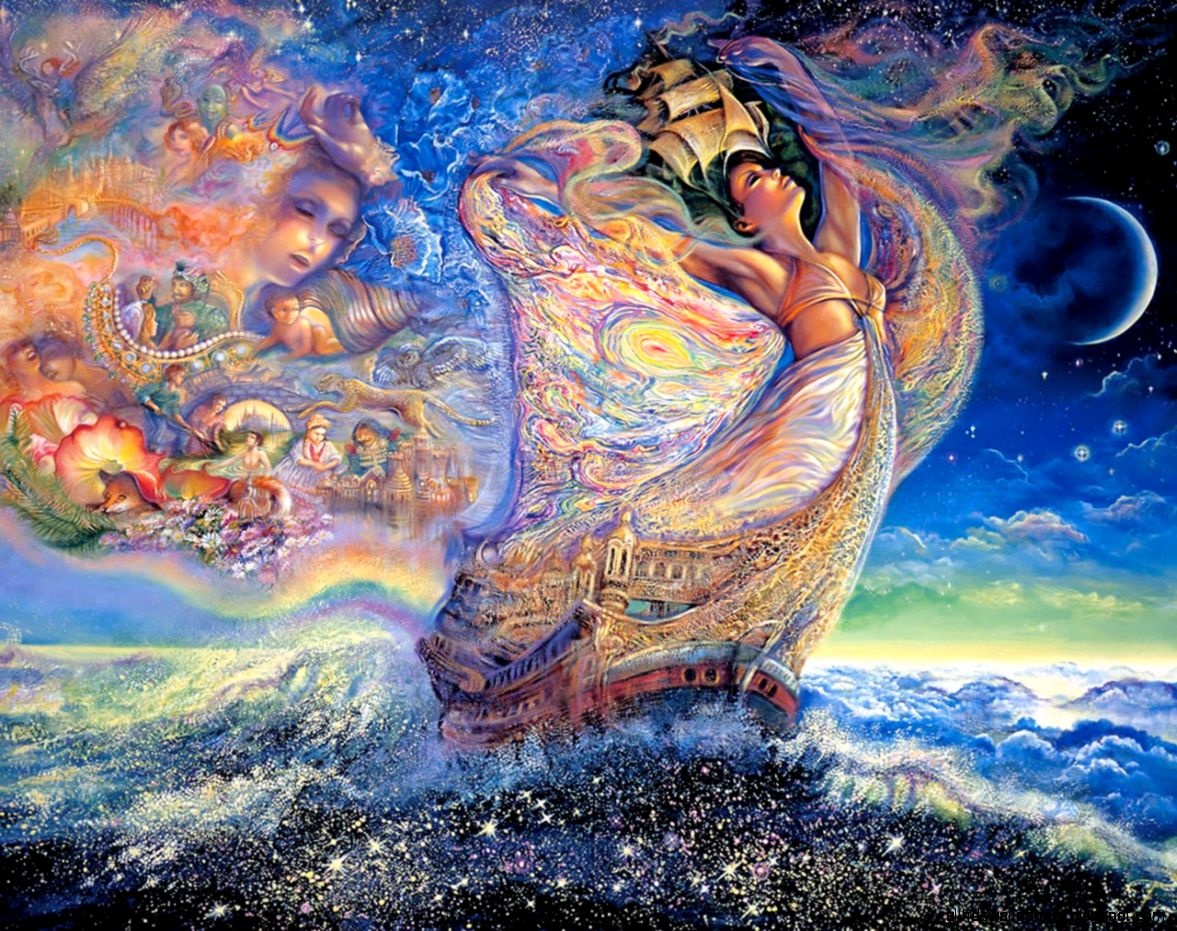 Ocean Dreams Art Josephine Wall