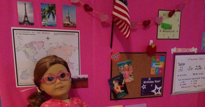 American Girl Doll Play Reader Spotlight Shelia Badillos School Set Up