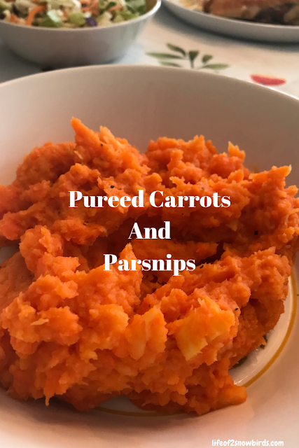 Pureed Carrots And Parsnips.