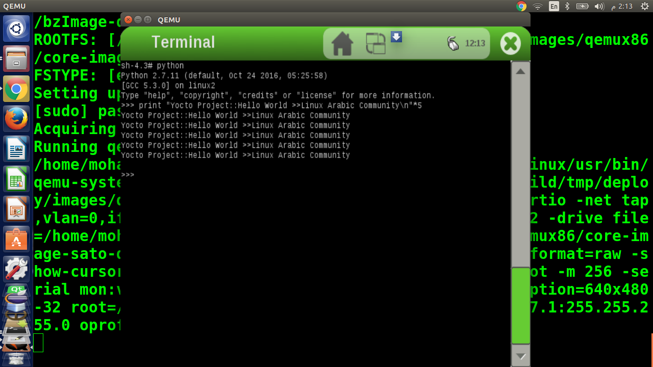 qemu yocto qemu yocto