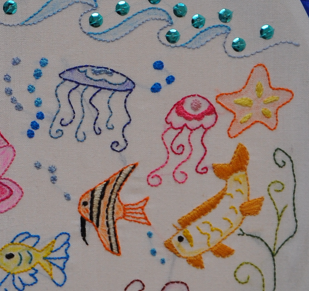 Embroidery emporium under the sea
