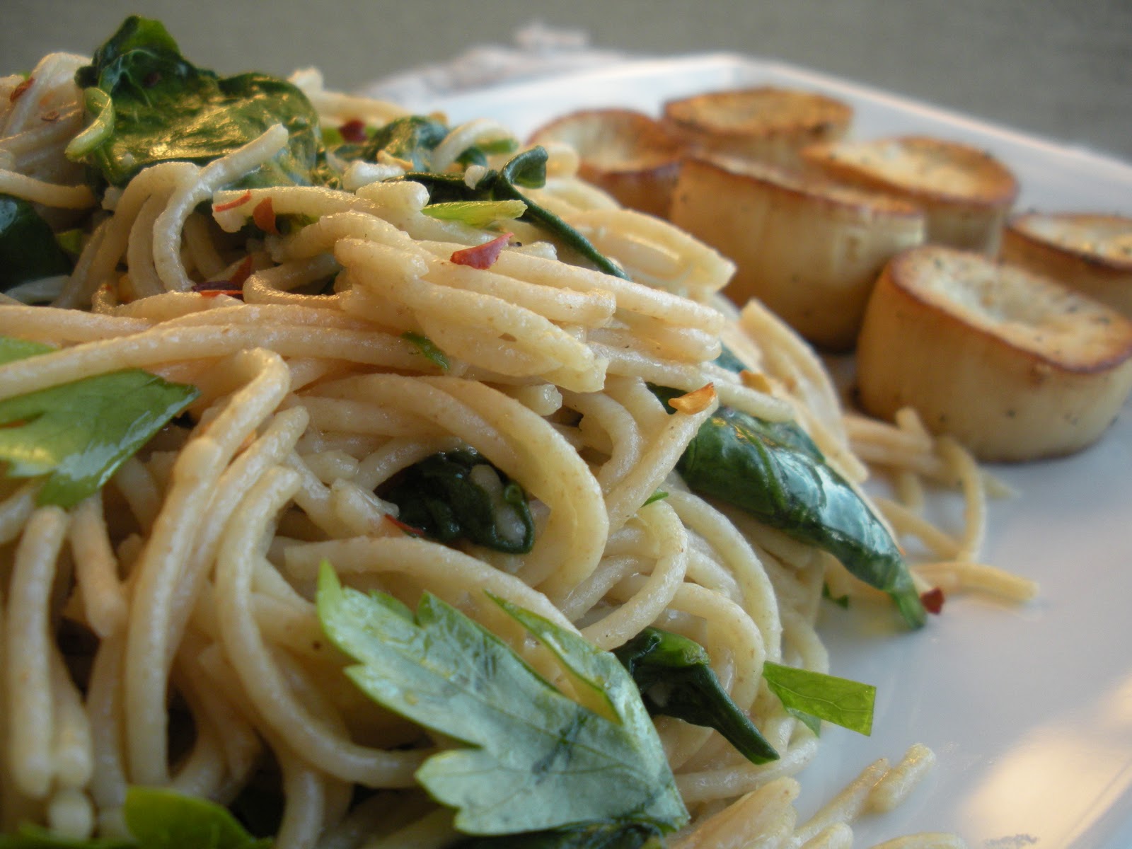 Benevolent Bites King Oyster Mushroom Scallops with White Wine, Lemon