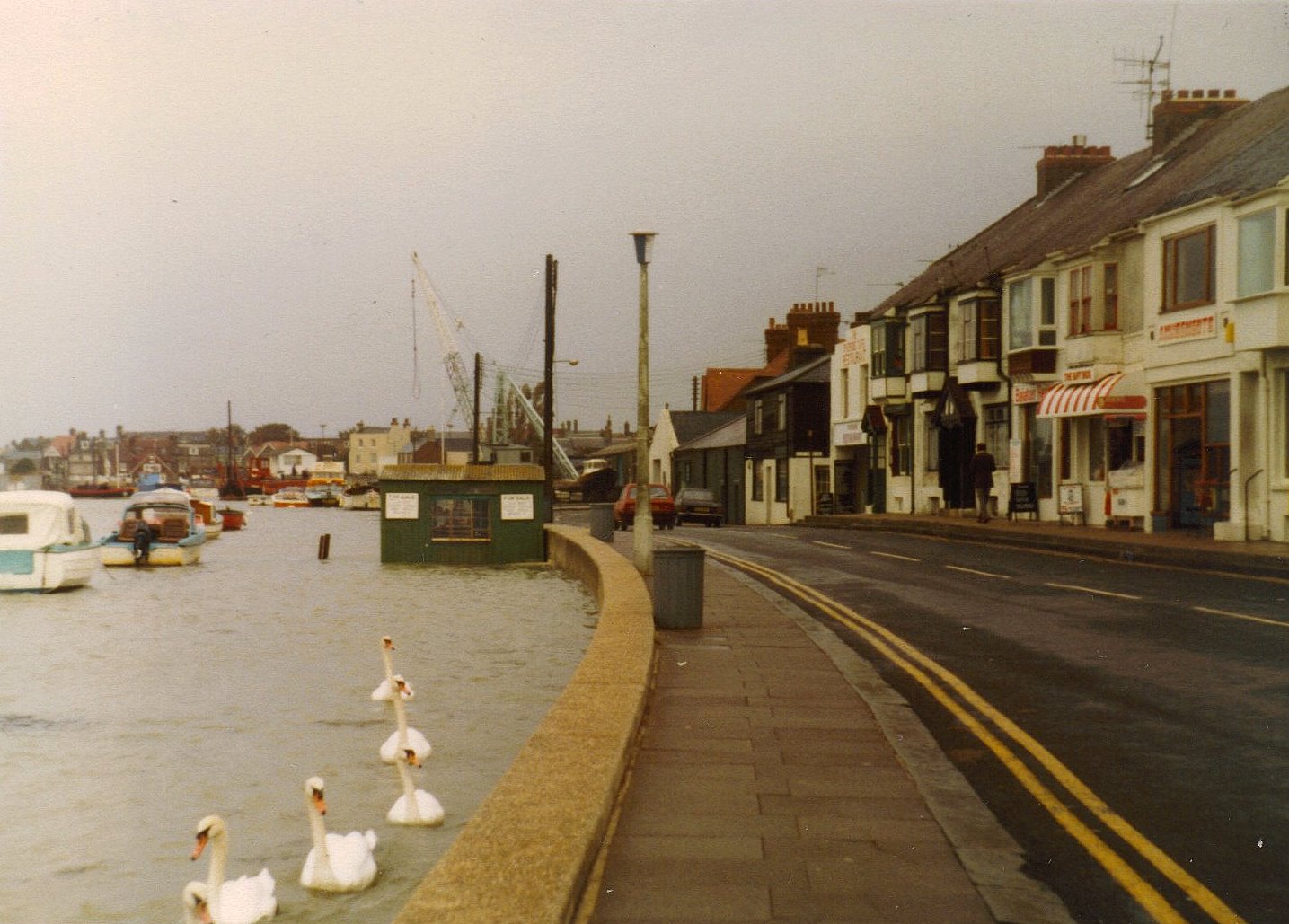 Flashback Littlehampton High tide 1983